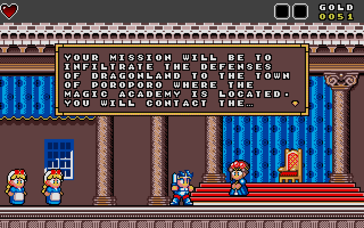 Miracle Boy in Dragon Land atari screenshot